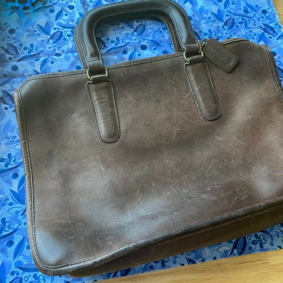 COACH Handbags - VINTAGE COACH BROWN LEATHER BONNIE CASHIN 5804427